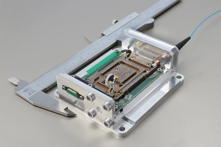 Sensormodul für die Analytik von Mikroplastik © FBH