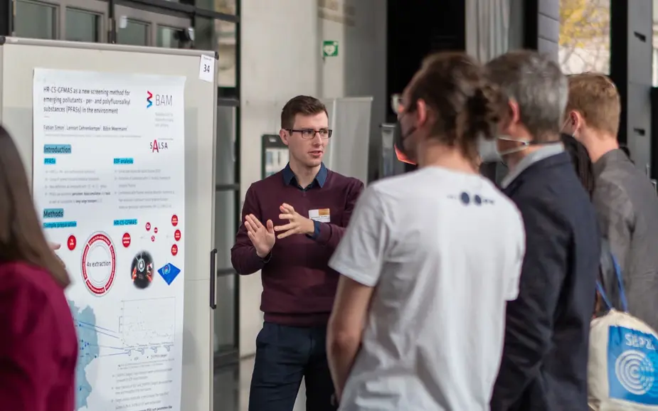 Poster session at the Adlershof Research Forum © IGAFA/Alexander Ney